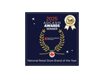 Tokyo Smoke Wins 2025 National Retail Store Brand of the Year at ADCANN Awards