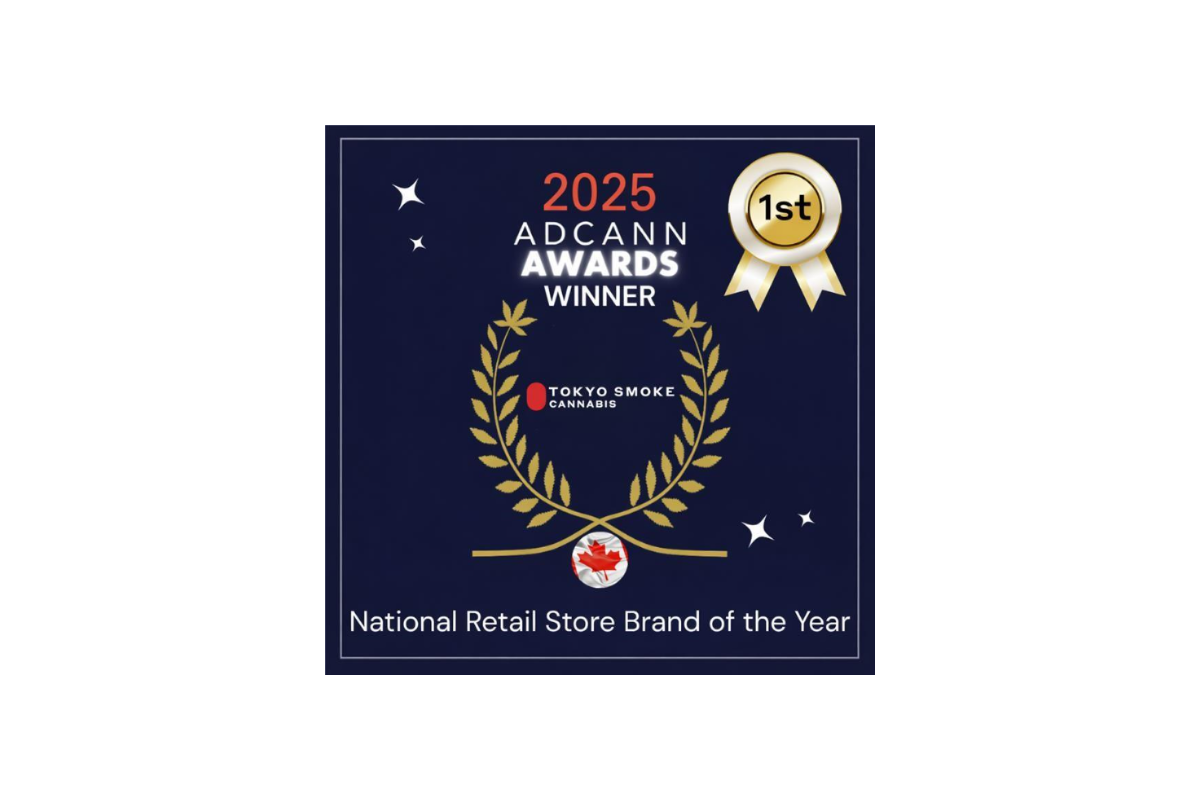 Tokyo Smoke Wins 2025 National Retail Store Brand of the Year at ADCANN Awards
