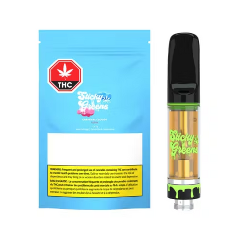 Sticky Greens Carnival Clouds Vape Cartridge