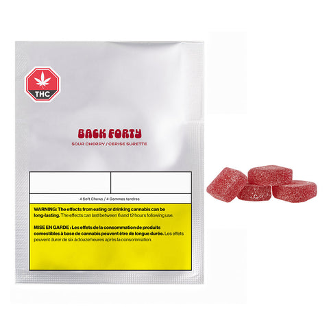 Back Forty Sour Cherry Gummies