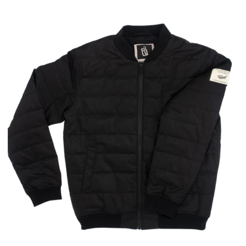 HoodLamb Mens Canopy Quilted Bomber